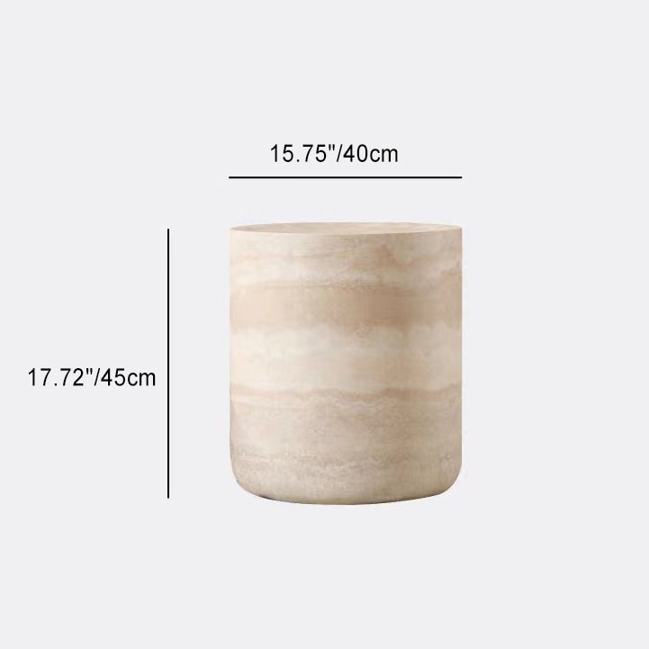 Moderner minimalistischer runder Couchtisch aus Fiberglas für das Wohnzimmer 