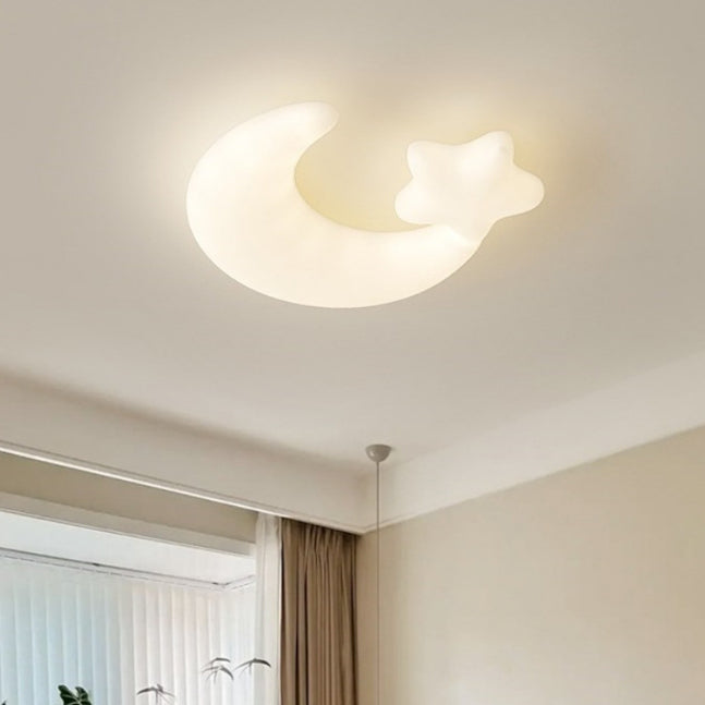 Plafonnier LED en fer en forme d&