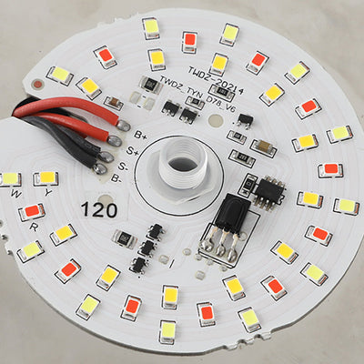 ضوء رأس عمود LED زجاجي ألمنيوم مربع مقاوم للماء بالطاقة الشمسية بحد أدنى حديث للحديقة 