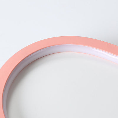 Luz de techo LED empotrada de hierro acrílico nublado minimalista moderno para dormitorio 