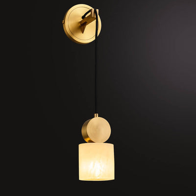 Moderne minimalistische drehbare LED-Wandleuchte