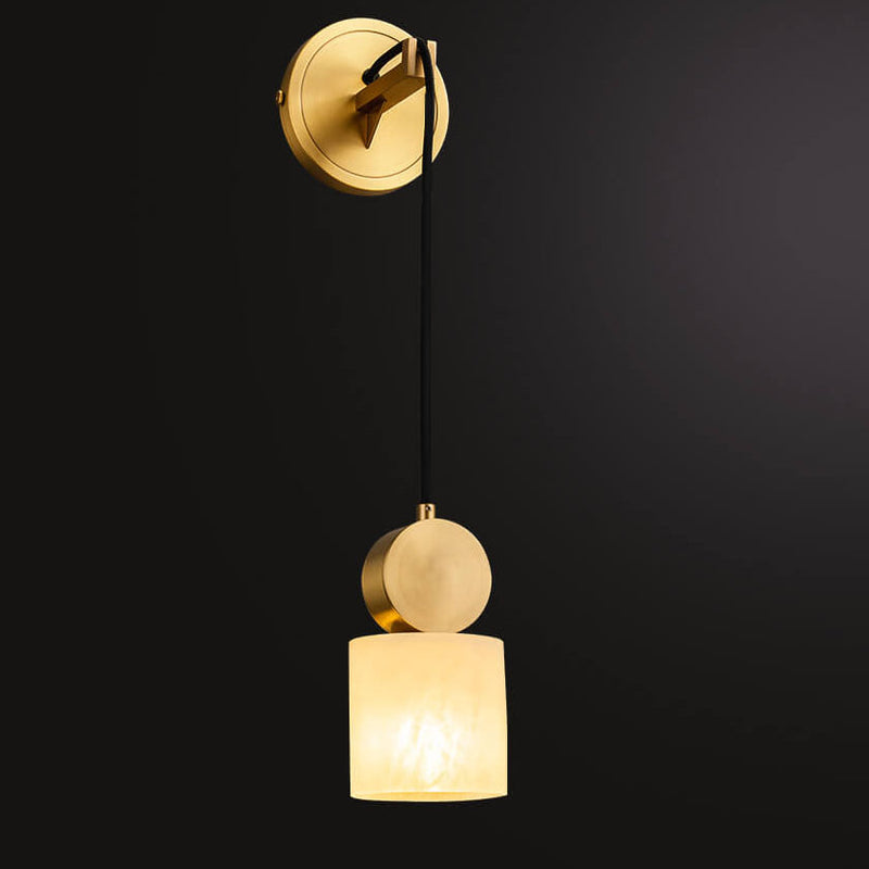 Moderne minimalistische drehbare LED-Wandleuchte