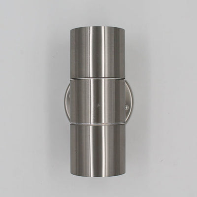 Modern Minimalist Stainless Steel Cylinder LED Wall Sconce Lamp