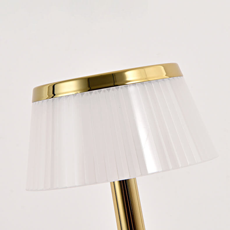 Lámpara de mesa LED de acrílico ABS de hongo creativo contemporáneo para dormitorio 