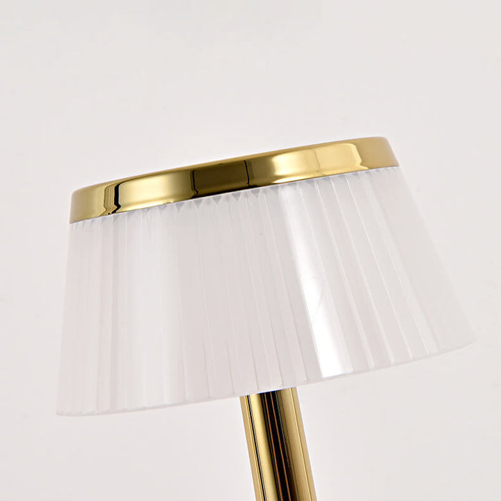 Lámpara de mesa LED de acrílico ABS de hongo creativo contemporáneo para dormitorio 