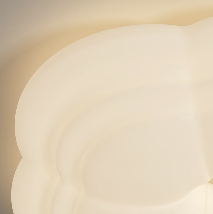 Plafonnier LED en fer et acrylique pétale minimaliste moderne pour chambre à coucher 