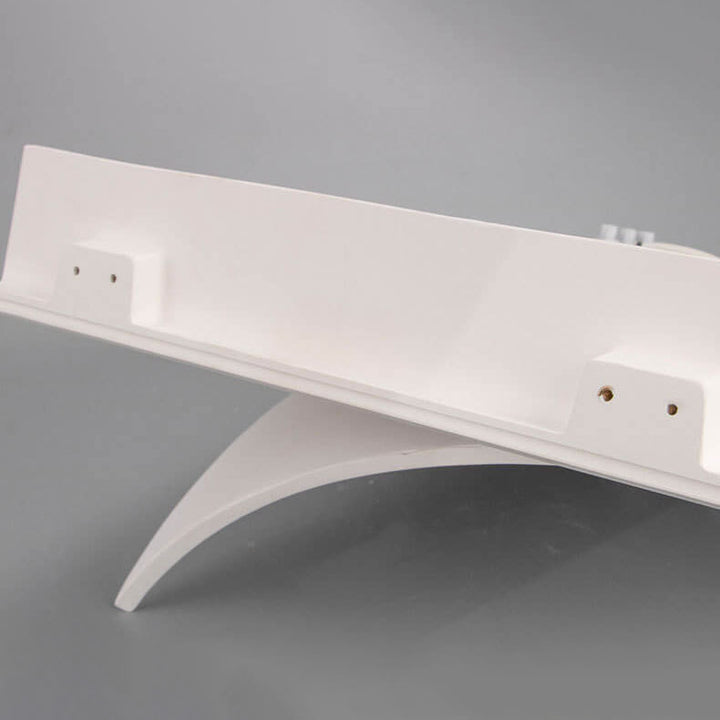 Modern Simplicity Square Flip Flop Recessed Plaster 1-Light Wall Sconce Lamp For Living Room