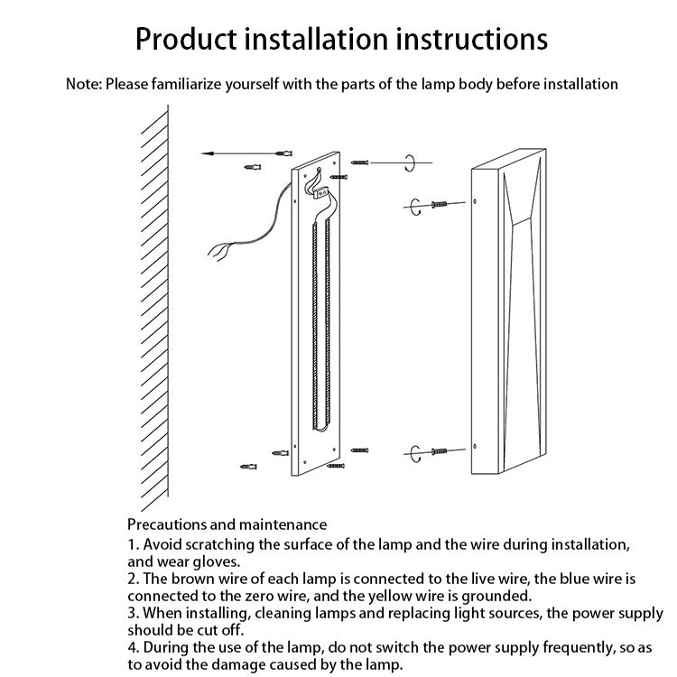 Lámpara de Aplique de Pared LED de Cuboide de Acero Inoxidable Impermeable Industrial Contemporáneo con Pantalla de Acrílico para Patio Exterior 