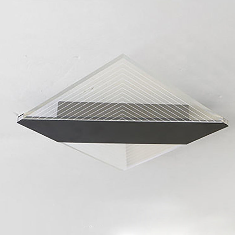 Plafonnier LED en fer géométrique nordique contemporain pour couloir 