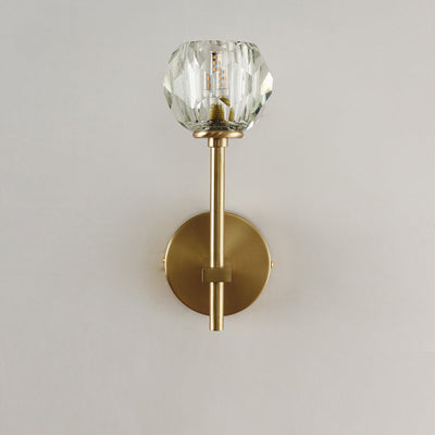 Moderne Luxus Schüssel Stahl Kristall 1/2-Licht Wand Leuchte Lampe Für Wohnzimmer 
