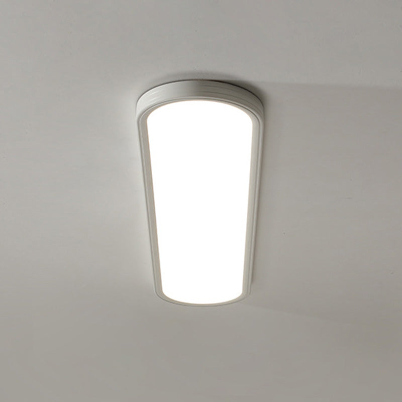 Modern Simplicity Aluminum Acrylic Strip LED Flush Mount Ceiling Light For Hallway