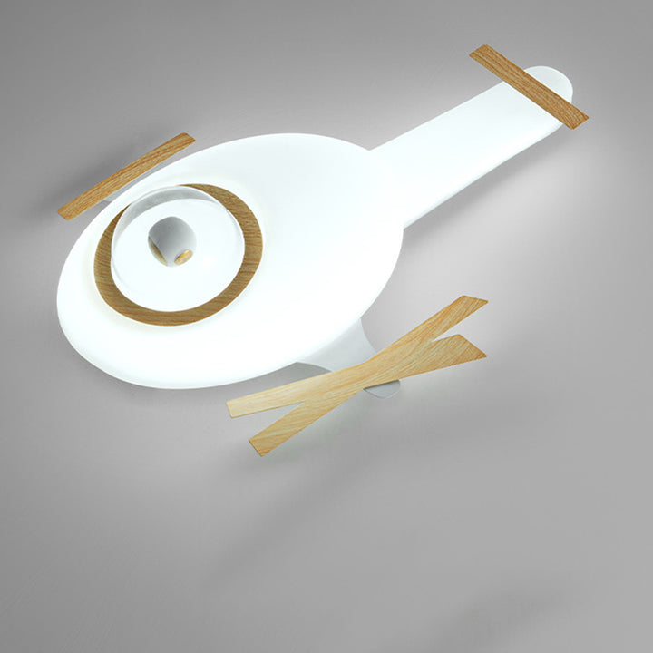 Plafonnier LED en fer PE avion minimaliste moderne pour chambre d&