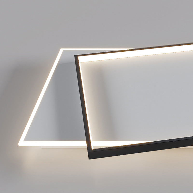 Moderne Einfachheit Kreis Dreieck Quadrat Rechteckig Eisen LED Unterputz Beleuchtung Für Wohnzimmer 