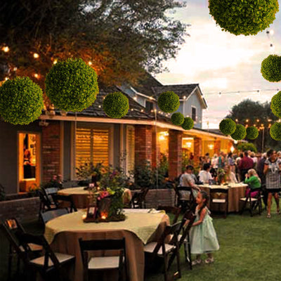 Zeitgenössische kreative wasserdichte Solar Gras Ball Kunststoff LED Außenleuchte für Garten 
