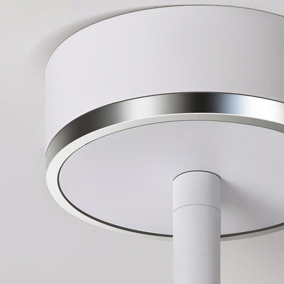 Moderne minimalistische Aluminium Eisen Spotlight LED Semi-Flush Mount Deckenleuchte für Flur
