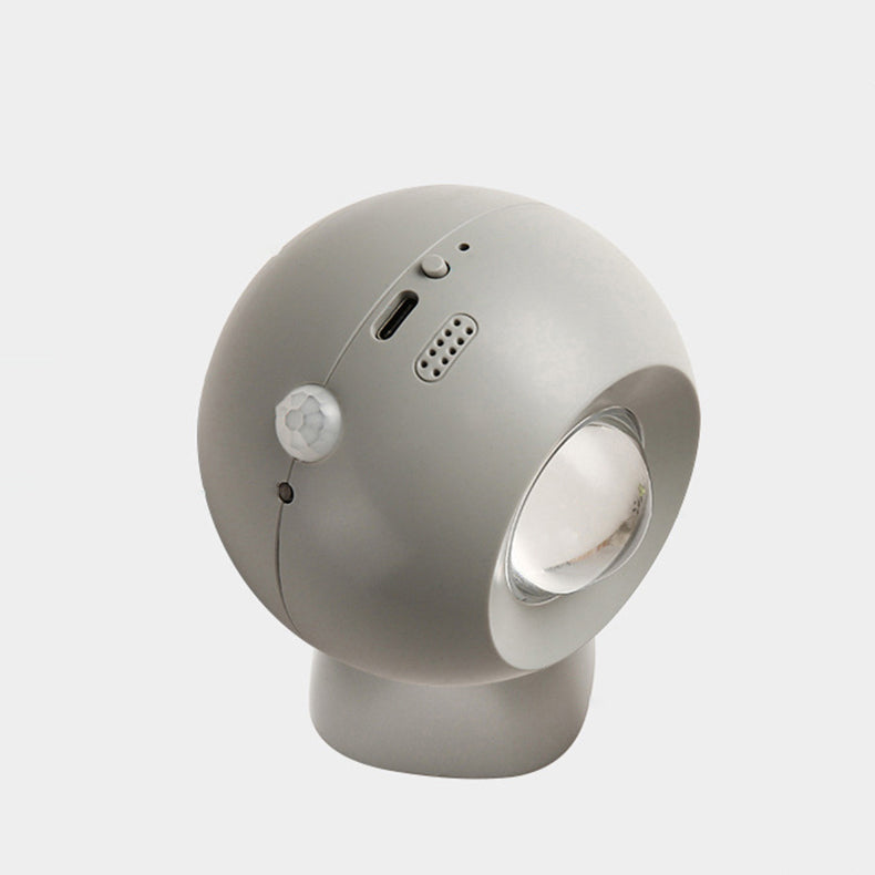 Moderne minimalistische Orb USB ABS LED Wandleuchte Lampe für Schlafzimmer 