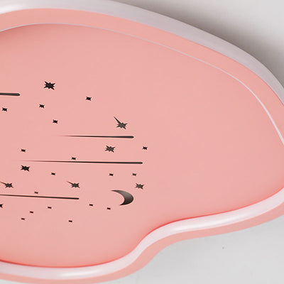 Plafonnier LED en silicone avec nuage créatif contemporain pour chambre d'enfant 