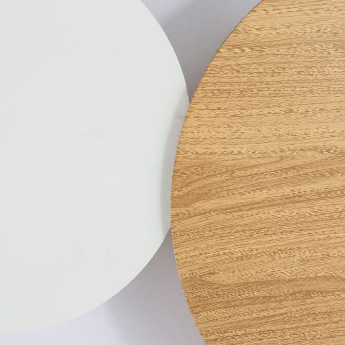Moderne minimalistische runde Eclipse Eisen LED Wandleuchte Lampe für Wohnzimmer 