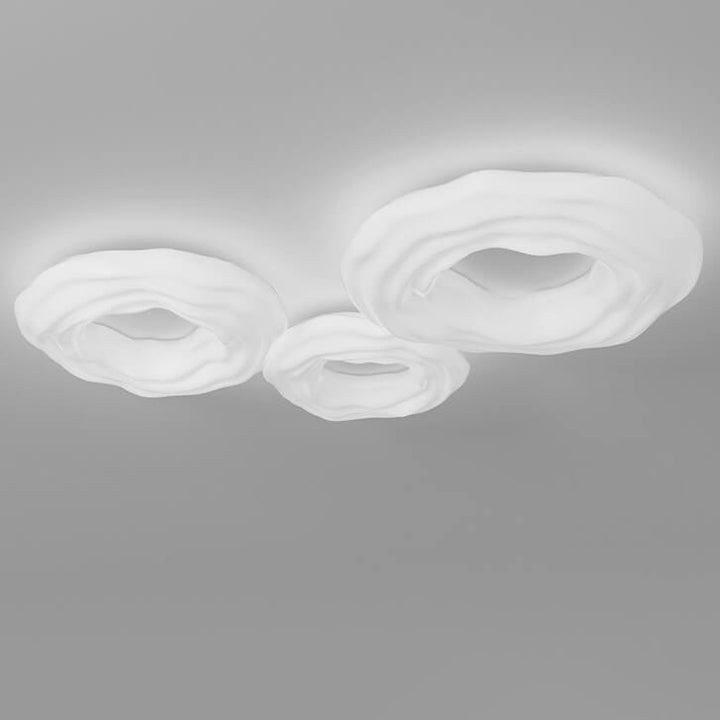 Plafonnier LED Nordic Iron Cookies contemporain pour chambre 