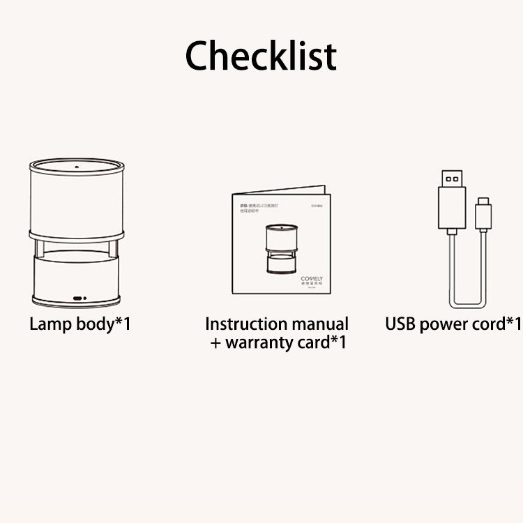 Modern Simplicity PMMA PC Stainless Steel Aluminum Cylinder LED Table Lamp For Bedside
