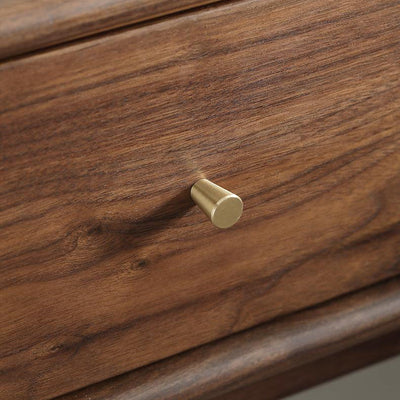 Traditioneller französischer rechteckiger Holz-Beistelltisch mit 1 Schublade für das Wohnzimmer 