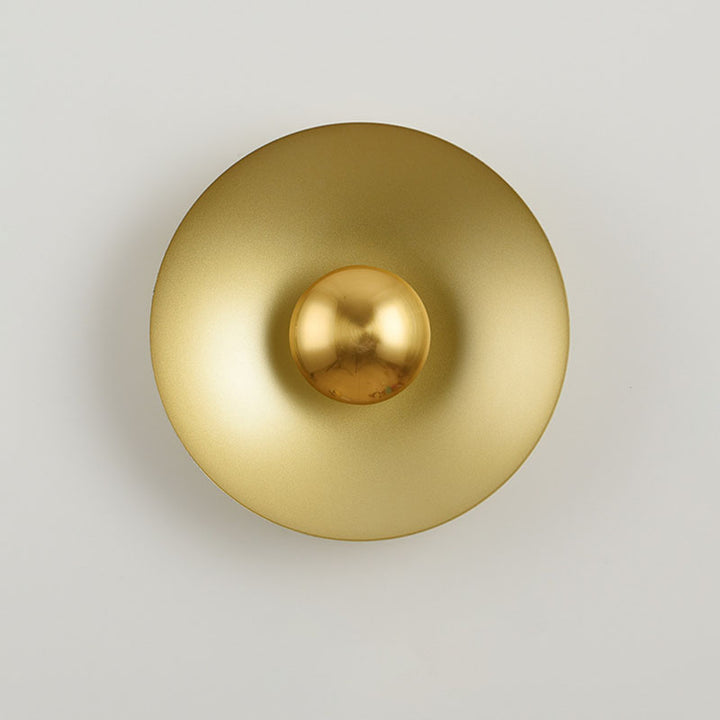 Lampe murale LED créative contemporaine avec soucoupe volante Macaron pour chambre à coucher 