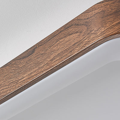 Luz de techo LED de montaje empotrado redonda cuadrada de hierro acrílico chino tradicional para dormitorio 