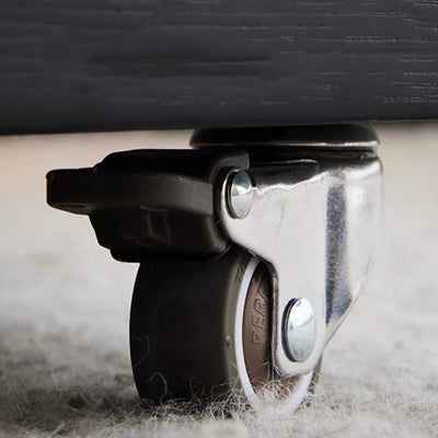 Moderner minimalistischer rechteckiger Holzplatten-Glas-Edelstahl-Beistelltisch mit 3-Staufächern, anhebbar für das Wohnzimmer 
