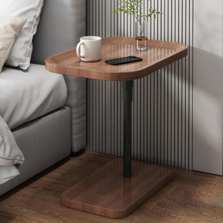 Moderner minimalistischer rechteckiger Faux-Panel-Eisentisch mit Hebefunktion für das Wohnzimmer 