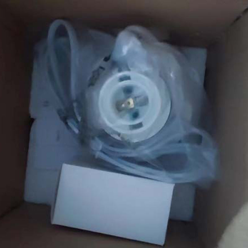 Moderne minimalistische flache runde Glaseisen 1-Licht Tischlampe für Wohnzimmer 