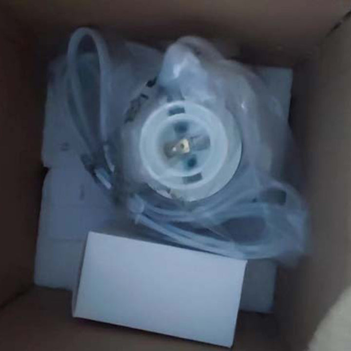 Moderne minimalistische flache runde Glaseisen 1-Licht Tischlampe für Wohnzimmer 