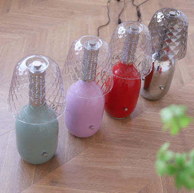 Nordic Vintage Candy Glass Iron Base LED Touch Table Lamp
