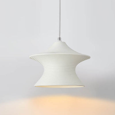 Skandinavisch moderner minimalistischer Gyro-Harz 1-Licht Pendelleuchte 