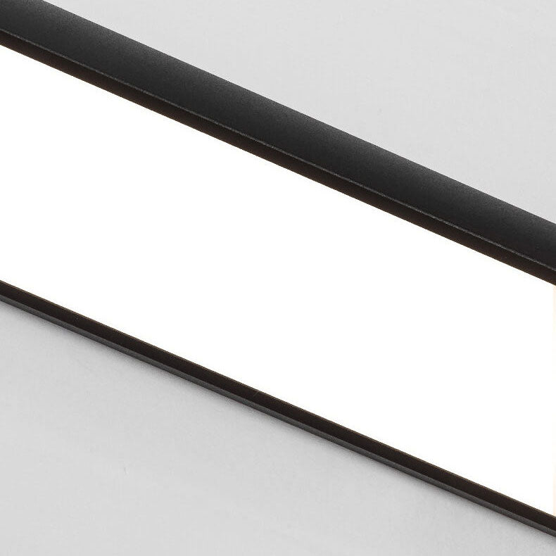 Modern Minimalist Outdoor Long Bar Aluminum Acrylic Waterproof LED Wall Sconce Lamp For Outdoor
