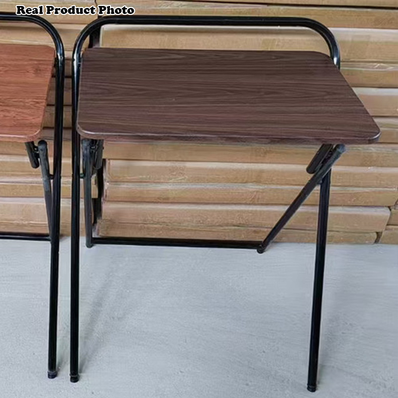 Modern Minimalist Rectangular Iron MDF Side Table 1-Tier For Study Room