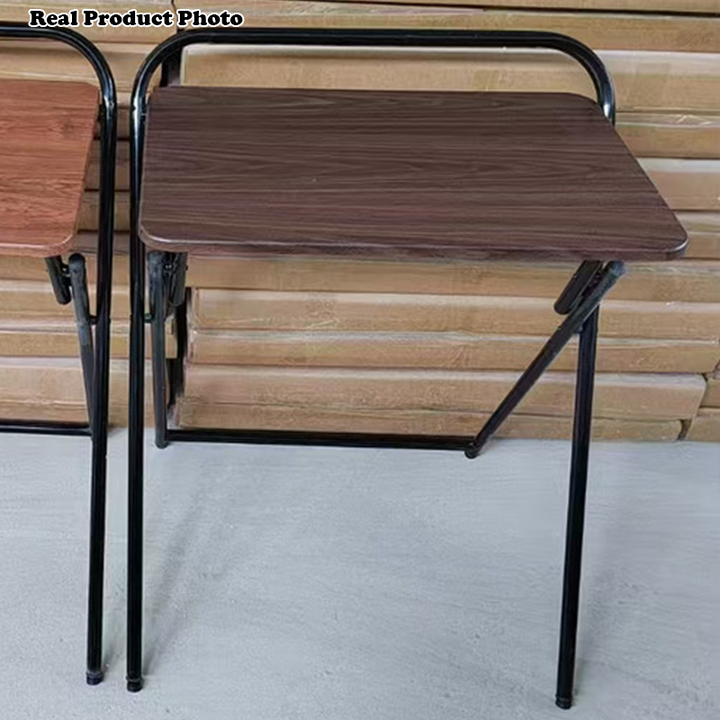 Modern Minimalist Rectangular Iron MDF Side Table 1-Tier For Study Room