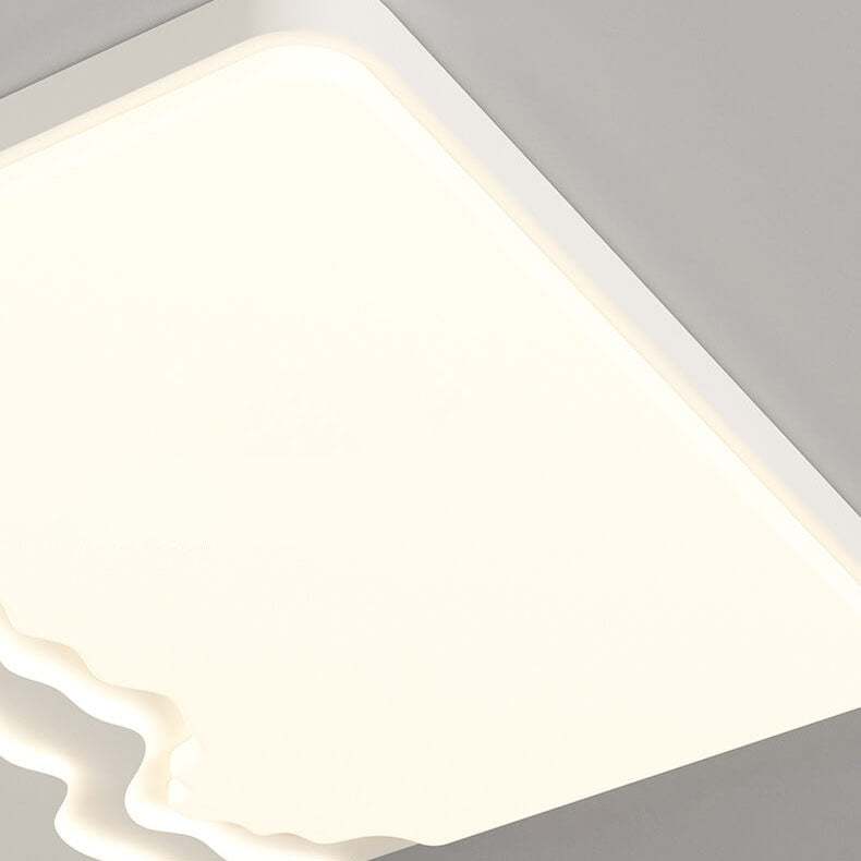 ضوء سقف LED مثبت بدفق أكريليك إبداعي حديث وبسيط 