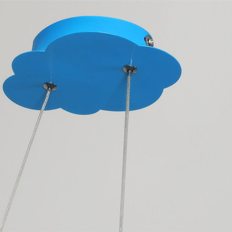Zeitgenössische kreative Flugzeug Eisen Acryl LED Pendelleuchte für Schlafzimmer 
