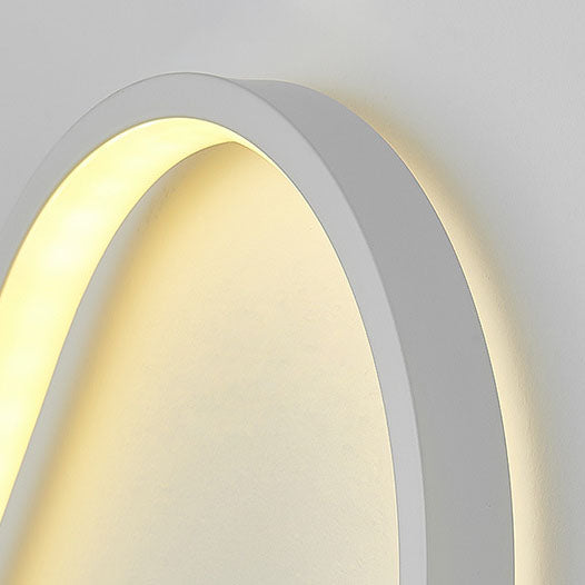 مصباح حائط LED بخطوط سيليكون ألومنيوم نورديك معاصر لغرفة المعيشة 