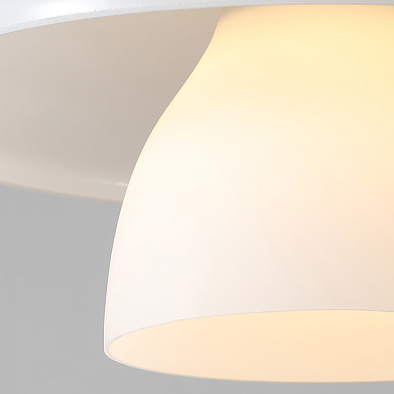 Suspension Luminaire 1 Lumière en Verre et Bois de Style Vintage Traditionnel pour Chambre 