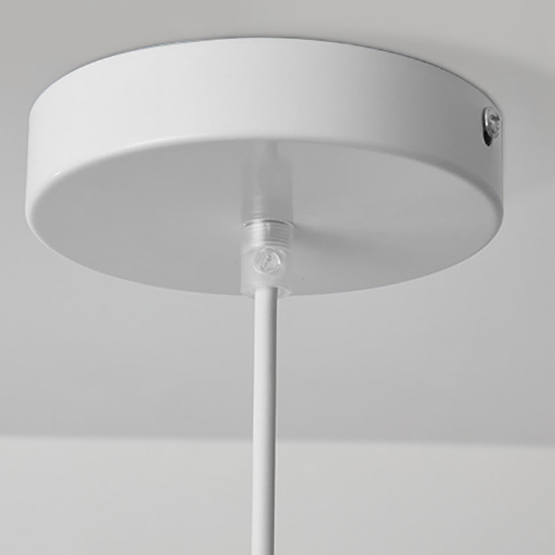 Traditionelle japanische Wabi-Sabi-Imitation Zement Textur Bubble Shade 1-Licht Pendelleuchte für Wohnzimmer 