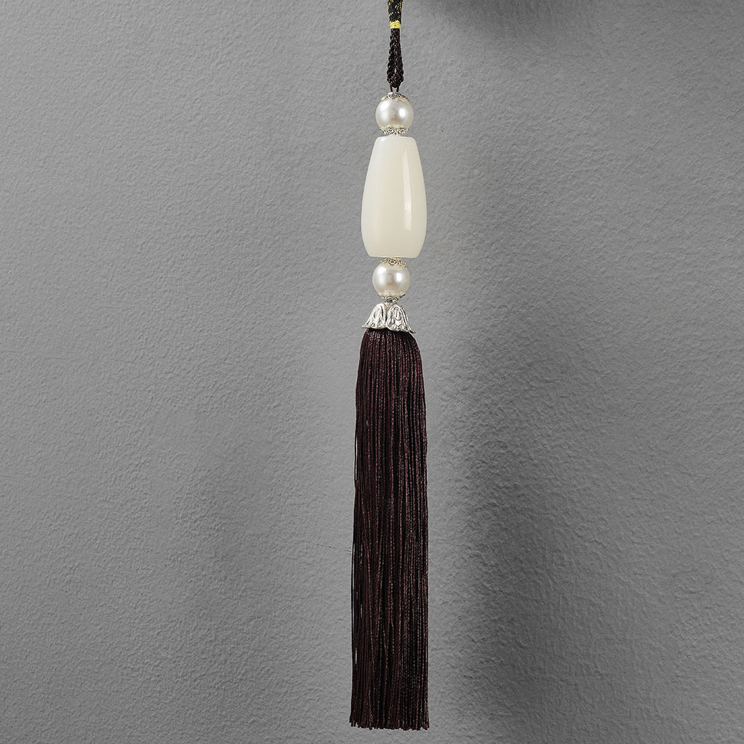 Lámpara de aplique de pared LED de acrílico de magnesio y cobre acanalado chino tradicional para dormitorio 