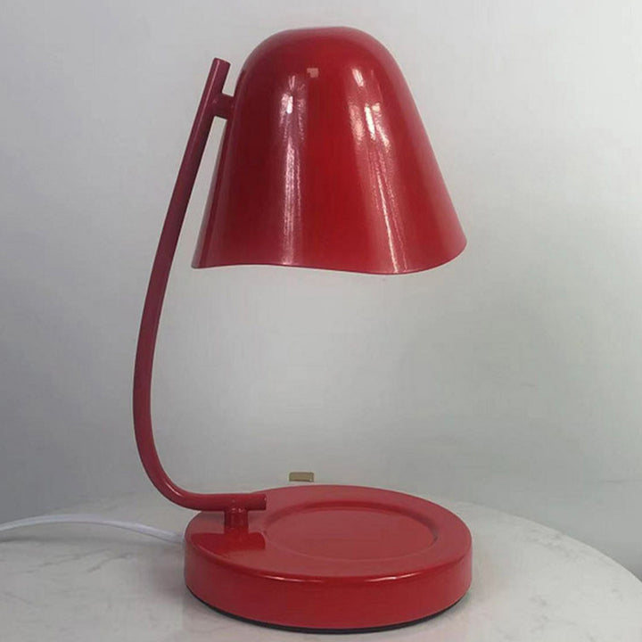 European Red Hardware 1-Light Melting Wax Table Lamp