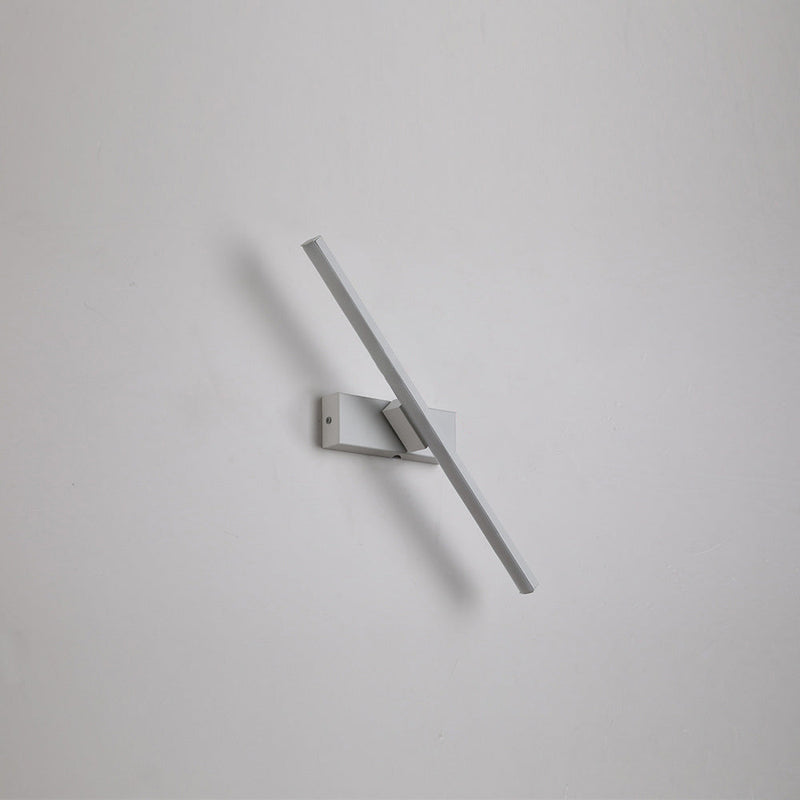 Moderne Einfachheit Streifen Rechteck Aluminium Eisen Silikon LED Wand Leuchte Lampe Für Schlafzimmer 