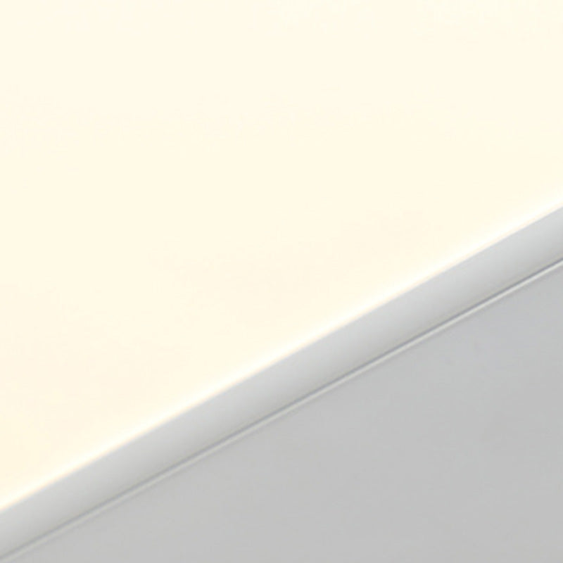 Modern Simplicity Aluminum Acrylic Strip LED Flush Mount Ceiling Light For Hallway