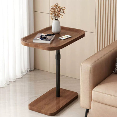 Moderner minimalistischer rechteckiger künstlicher Paneel-Hardware-Beistelltisch für das Wohnzimmer 