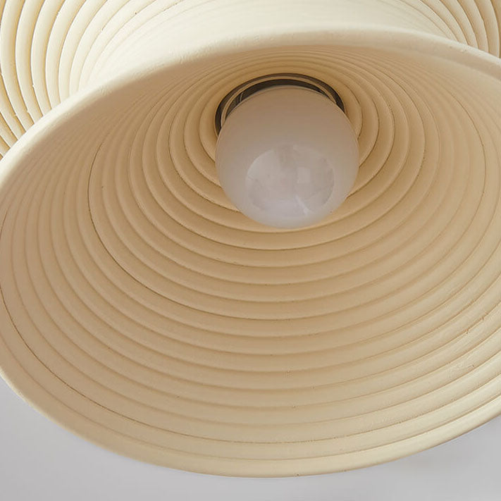Skandinavisch moderner minimalistischer Gyro-Harz 1-Licht Pendelleuchte 