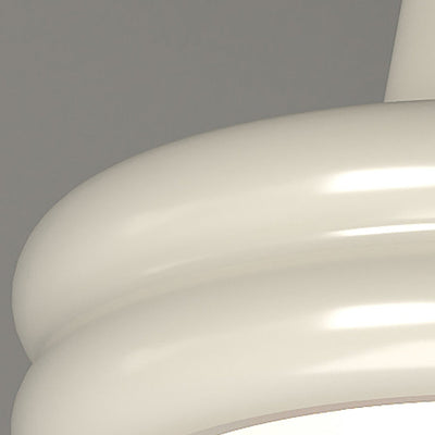 Zeitgenössische kreative Kegel Doppelschicht Scheibe Eisen Glas 1-Licht Wandleuchte Lampe für Wohnzimmer 