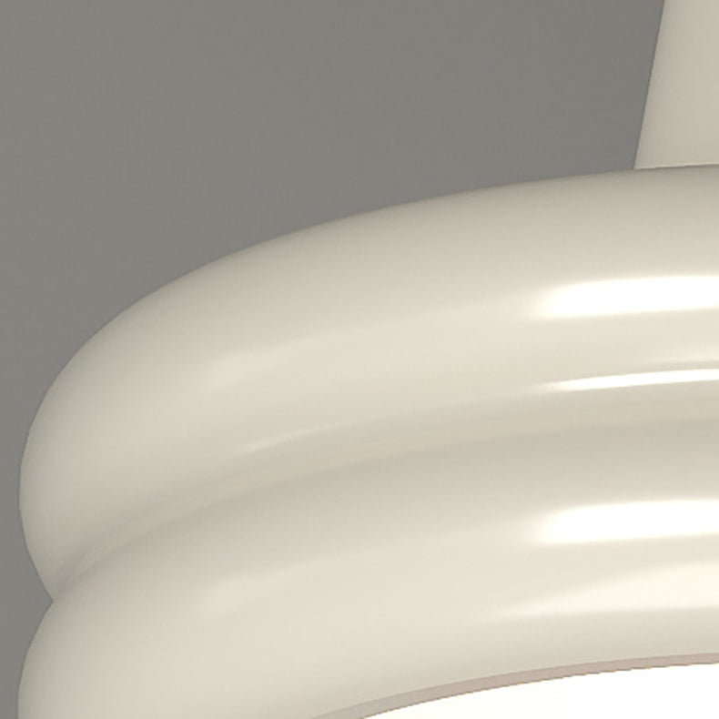 Zeitgenössische kreative Kegel Doppelschicht Scheibe Eisen Glas 1-Licht Wandleuchte Lampe für Wohnzimmer 