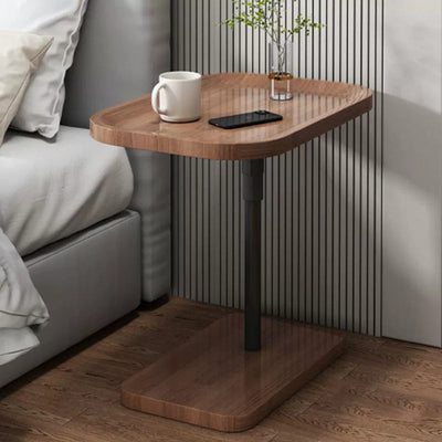 Moderner minimalistischer rechteckiger künstlicher Paneel-Hardware-Beistelltisch für das Wohnzimmer 